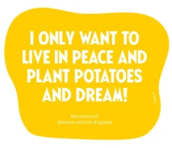 Vinyylitarra Putinki Muumi - Plant potatoes
