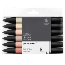 WN Promarker Skin tones 6-lajitelma set 1
